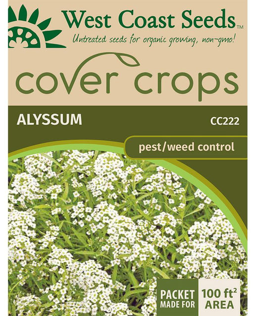 Sweet Alyssum Cover Crop Seeds Seeds West Coast –